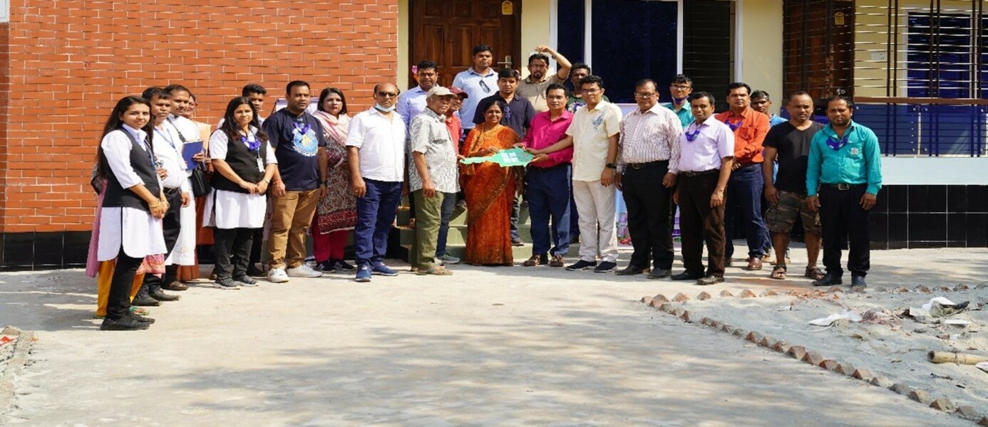 ভবন উদ্বোধন ও হস্তান্তর