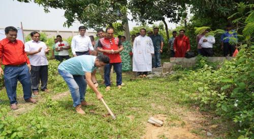 কেএসবি স্বপ্ন কুটির-০১ (এ্যাপাটমেন্ট)-এর ভিত্তি প্রন্থর স্থাপন